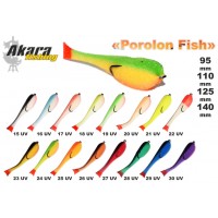 Akara Porolon Fish 95mm-16UV