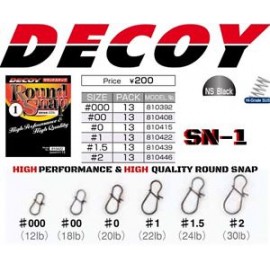 Decoy SN-1 Round Snap #1.5