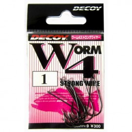 Decoy Worm 4 Strong Wire #4/0