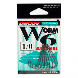 Decoy Worm 6 Super Fine #2/0