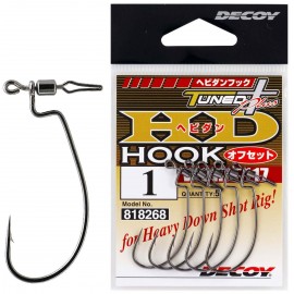Decoy Worm 117 HD Hook offset #3/0
