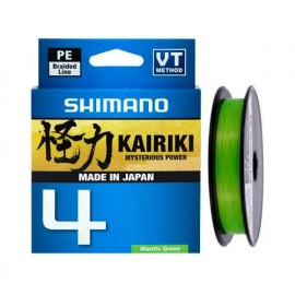 Shimano Kairiki 4 PE VT150m #0.28mm (Mantis Green)