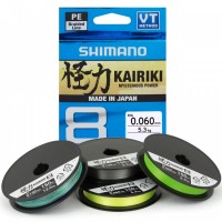 Shimano Kairiki 8 PE VT150m #0.21,5mm (Mantis Green)