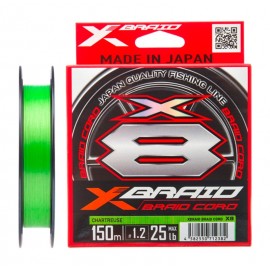 YGK X-BRAIDE CORD X8 150m #0.6