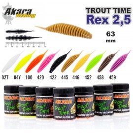 AKARA SOFTTAIL «Trout Time REX 2,5» #420 Shrimp