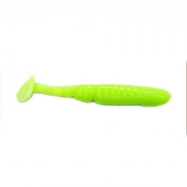 T.T. Shad 4" Glow lime chart S813