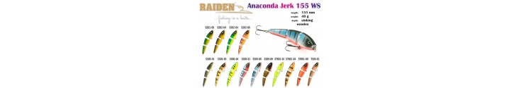 Anaconda Jerk 155 WS